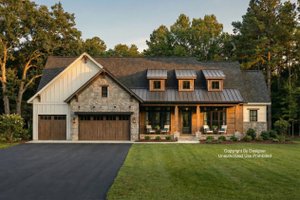 Traditional Exterior - Front Elevation Plan #51-1224