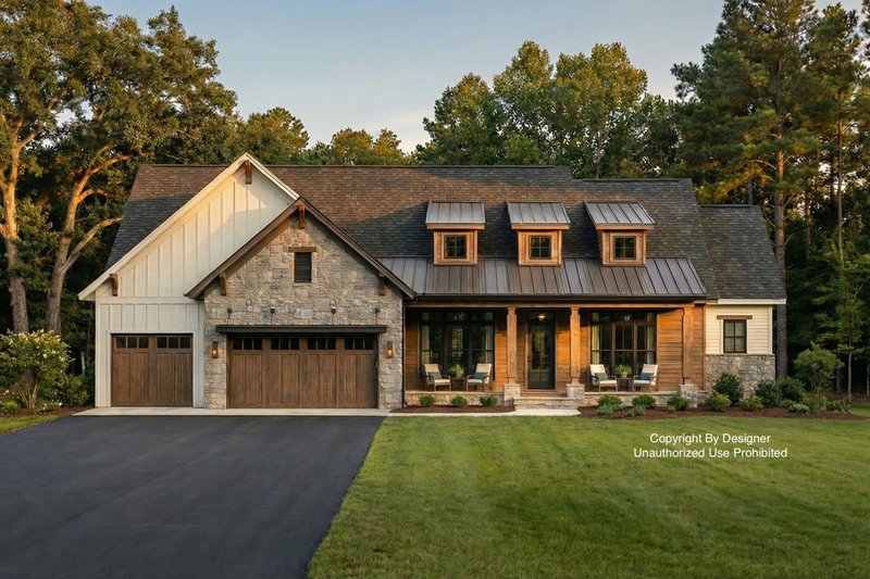 Home Plan - Traditional Exterior - Front Elevation Plan #51-1224