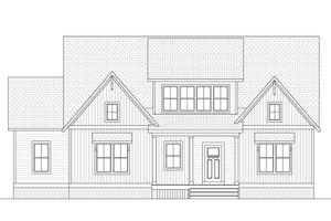 Exterior - Front Elevation 6 for Craftsman House Plan #1080-34 - 4 bed, 3 bath