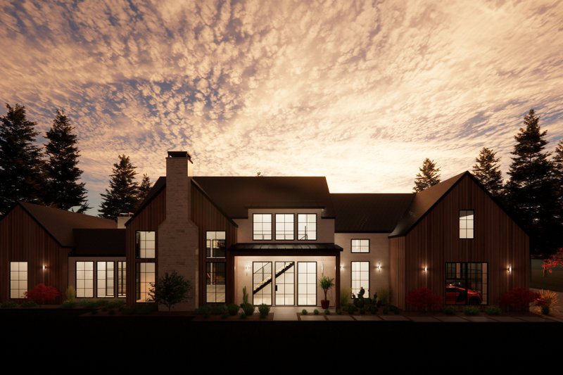 Home Plan - Exterior - Front Elevation 5 for Farmhouse House Plan #1096-5 - 4 bed, 4.5 bath