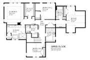 Tudor Style House Plan - 4 Beds 3.5 Baths 3304 Sq/Ft Plan #901-159 