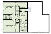 Country Style House Plan - 3 Beds 2.5 Baths 2575 Sq/Ft Plan #17-3354 