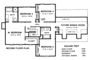 European Style House Plan - 3 Beds 2.5 Baths 2098 Sq/Ft Plan #10-238 