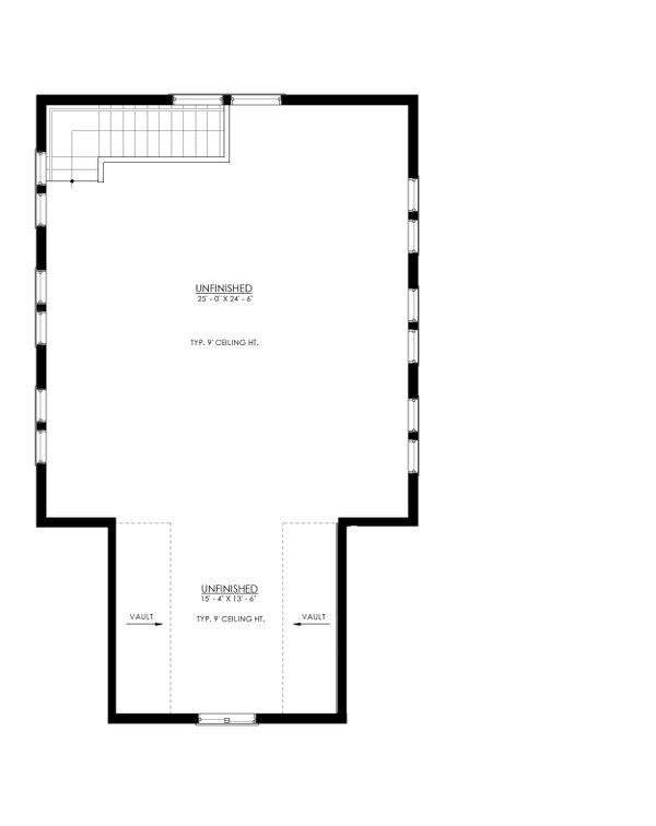 Home Plan - Farmhouse Floor Plan - Upper Floor Plan #1114-52