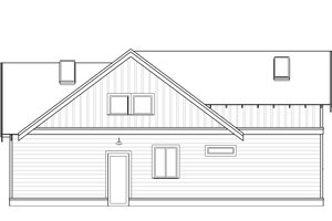Exterior - Other Elevation for Craftsman House Plan #895-97 - 2 bed, 2 bath