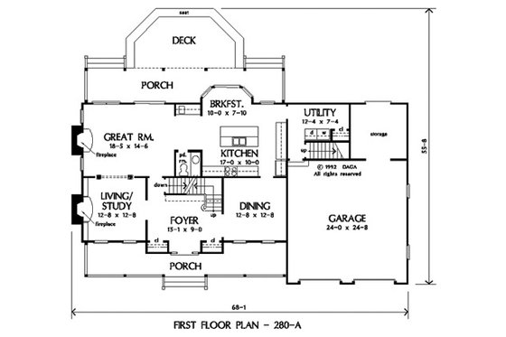 Floor Plan - Other Floor for Victorian House Plan #929-545 - 4 bed, 2.5 bath