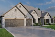 Traditional Style House Plan - 4 Beds 3.5 Baths 3012 Sq/Ft Plan #923-317 