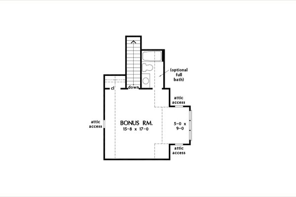 Home Plan - European Floor Plan - Other Floor Plan #929-1157