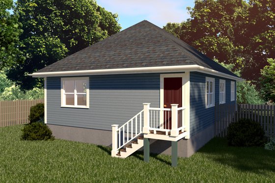 Exterior - Other Elevation for Cottage House Plan #79-115 - 3 bed, 2 bath