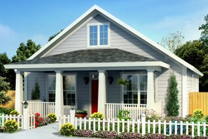 Craftsman Exterior - Front Elevation Plan #513-2094