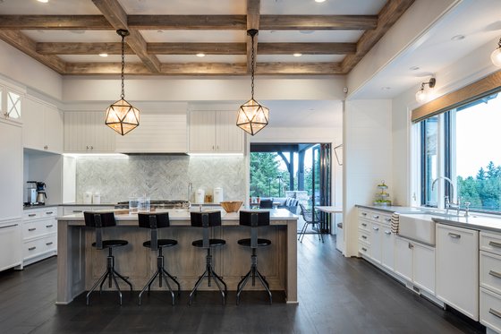 Interior - Kitchen for European House Plan #48-689 - 4 bed, 4.5 bath