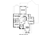 European Style House Plan - 5 Beds 4.5 Baths 4338 Sq/Ft Plan #141-207 