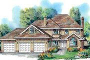 Traditional Style House Plan - 4 Beds 3 Baths 2642 Sq/Ft Plan #18-332 