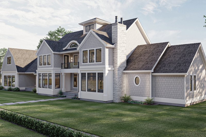 House Plan Design - Exterior - Other Elevation 5 for Farmhouse House Plan #455-710 - 4 bed, 4 bath