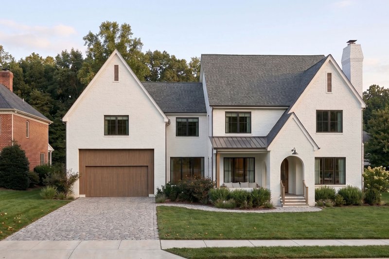 Home Plan - Exterior - Front Elevation 2 for Cottage House Plan #455-767 - 5 bed, 3.5 bath