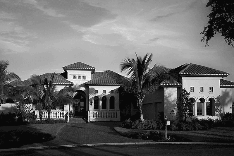 Home Plan - Exterior - Front Elevation 3 for Mediterranean House Plan #930-107 - 4 bed, 4.5 bath