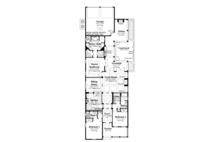 Floor Plan - Main Floor for Country House Plan #930-397 - 3 bed, 3 bath