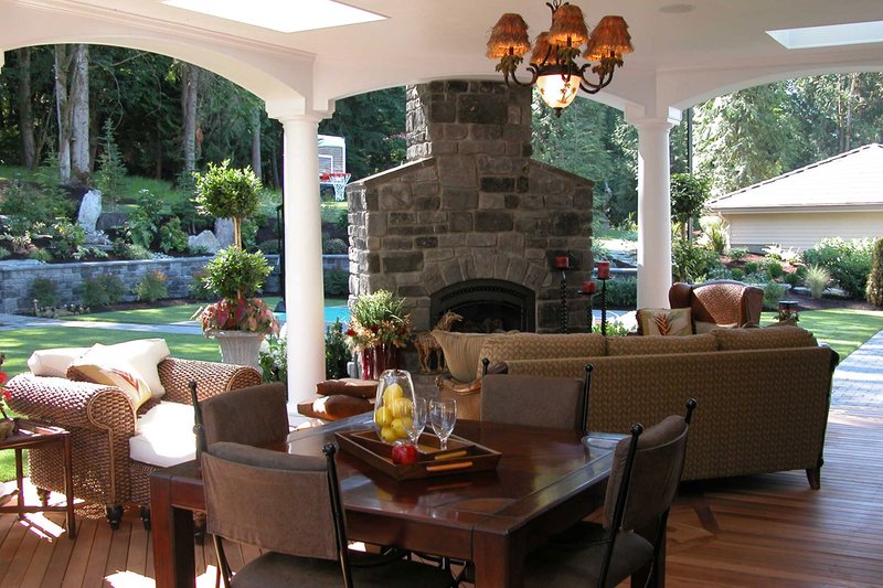 House Blueprint - Outdoor Living, Victorian style