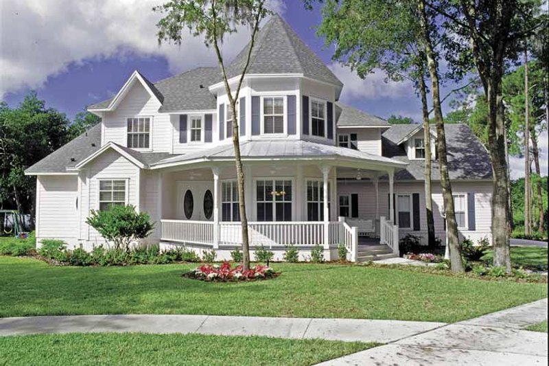 Home Plan - Victorian Exterior - Front Elevation Plan #417-545