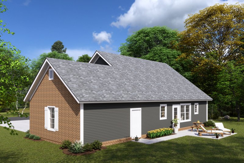 Home Plan - Exterior - Other Elevation 1 for Cottage House Plan #513-3 - 3 bed, 2.5 bath