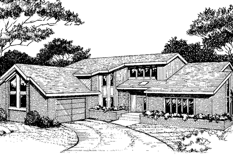 Dream House Plan - Exterior - Front Elevation Plan #456-103