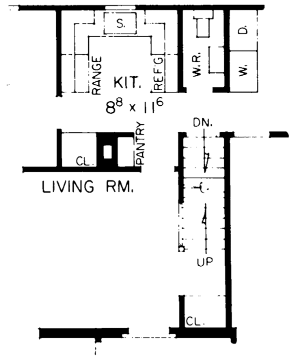 Architectural House Design - Country Floor Plan - Other Floor Plan #72-510