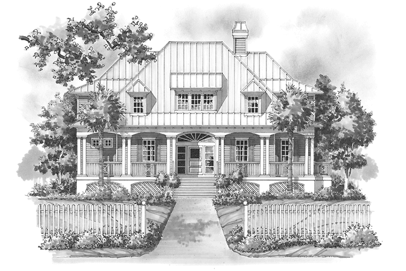 Dream House Plan - Exterior - Front Elevation 3 for Country House Plan #930-147 - 3 bed, 3.5 bath