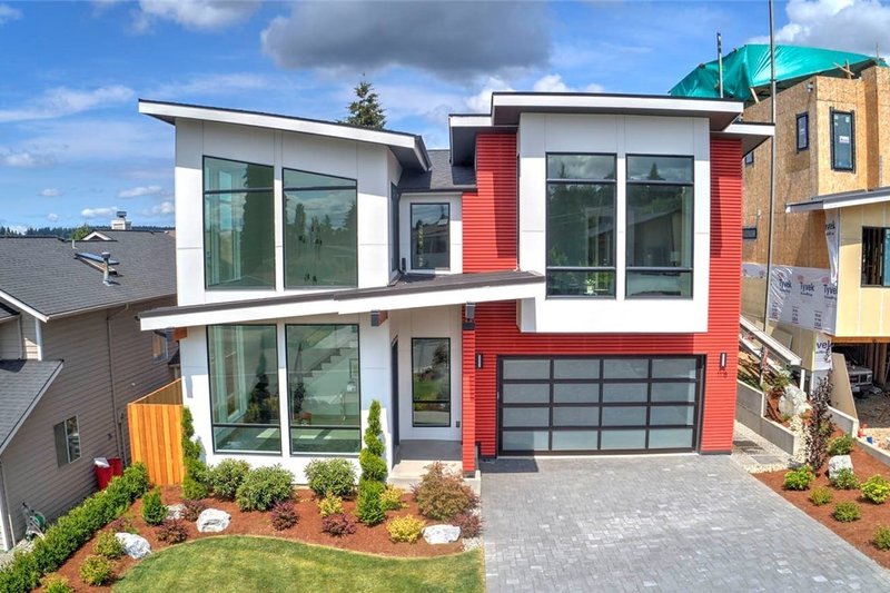 Dream House Plan - Modern Exterior - Front Elevation Plan #1066-10