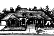 Country Style House Plan - 3 Beds 3 Baths 2822 Sq/Ft Plan #30-264 