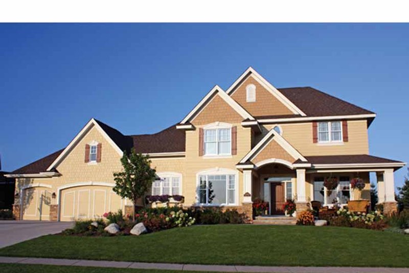 Home Plan - Country Exterior - Front Elevation Plan #51-1117