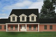 Colonial Style House Plan - 4 Beds 2.5 Baths 2519 Sq/Ft Plan #1061-2 