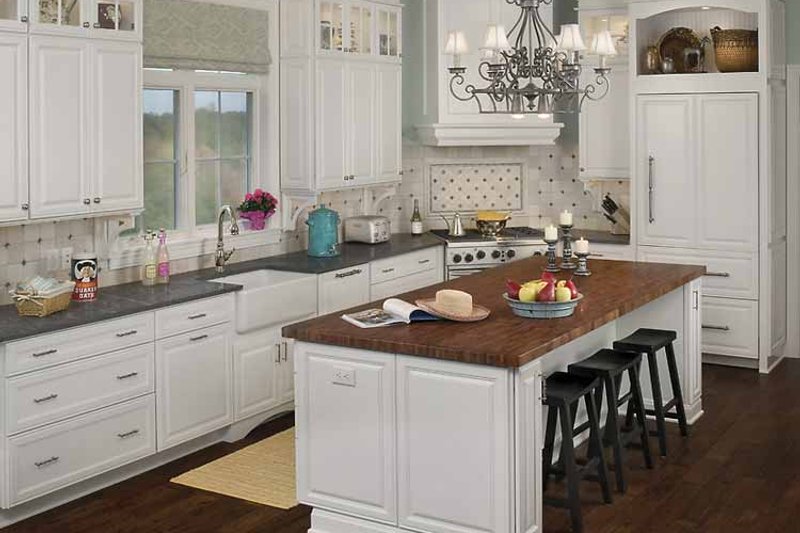 House Plan Design - Interior - Kitchen for Country House Plan #928-98 - 4 bed, 3.5 bath