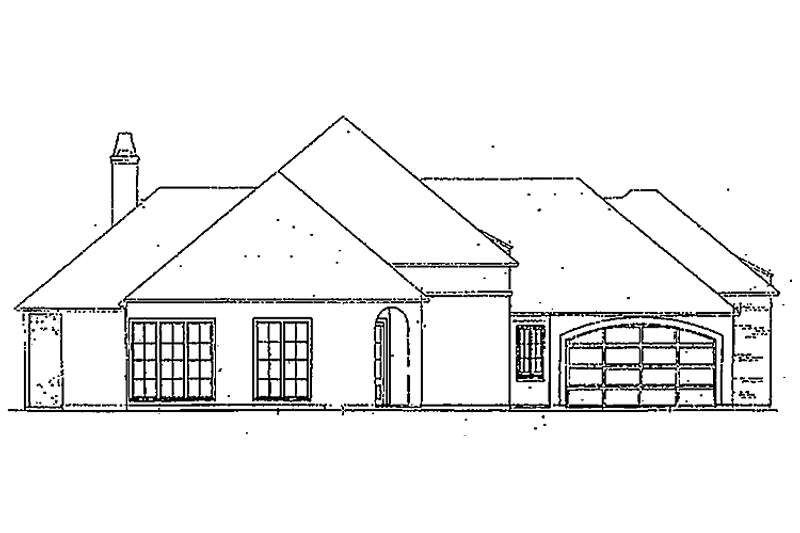 Home Plan - Floor Plan - Other Floor for European House Plan #301-160 - 3 bed, 2 bath