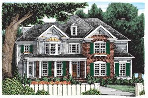 Traditional Exterior - Front Elevation Plan #927-529