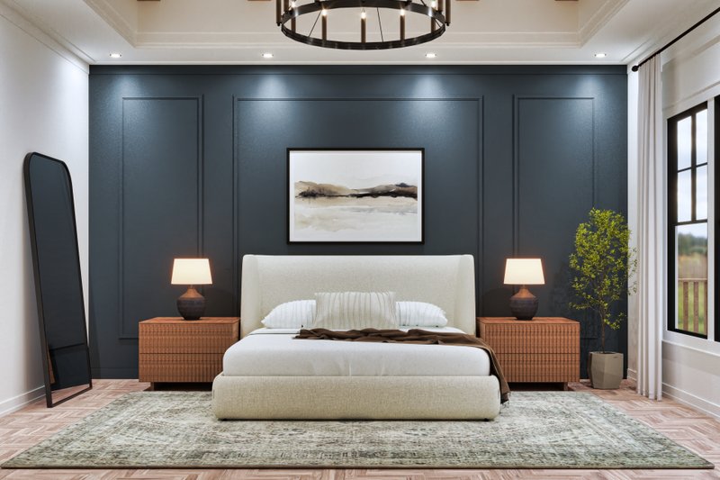 House Design - Interior - Master Bedroom for Craftsman House Plan #119-457 - 3 bed, 2.5 bath