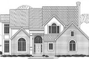 Traditional Style House Plan - 4 Beds 3.5 Baths 3319 Sq/Ft Plan #67-586 