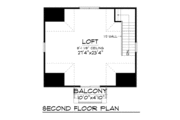 Cottage Style House Plan - 0 Beds 0 Baths 535 Sq/Ft Plan #70-971 