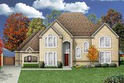 Traditional Style House Plan - 4 Beds 3.5 Baths 3690 Sq/Ft Plan #84-154 