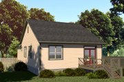 Farmhouse Style House Plan - 3 Beds 2 Baths 1214 Sq/Ft Plan #79-159 Exterior 