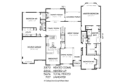 European Style House Plan - 5 Beds 5 Baths 5626 Sq/Ft Plan #424-213 