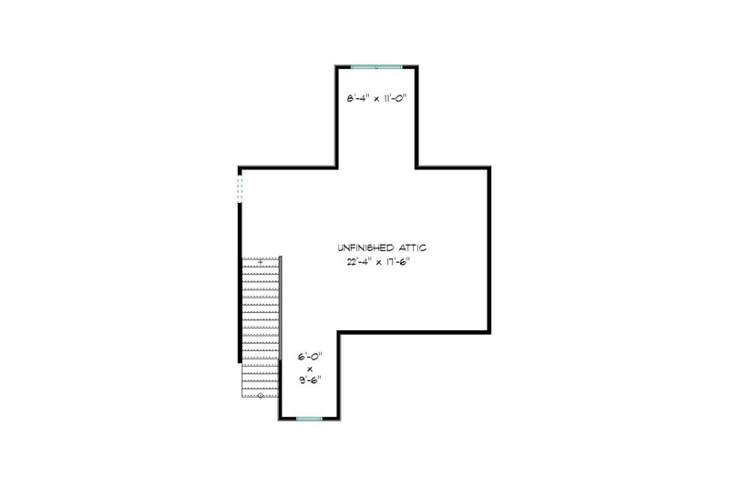 Architectural House Design - Floor Plan - Other Floor for Craftsman House Plan #1057-1 - 3 bed, 3 bath