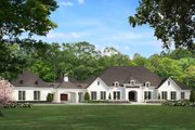European Style House Plan - 5 Beds 5.5 Baths 5739 Sq/Ft Plan #923-74 