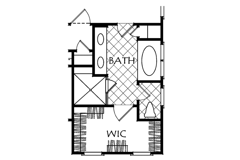 Architectural House Design - Floor Plan - Main Floor 1 for Traditional House Plan #927-500 - 4 bed, 3.5 bath