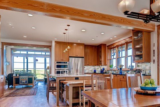 Interior - Kitchen for Barndominium House Plan #1042-18 - 3 bed, 3 bath