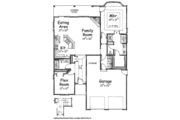 Traditional Style House Plan - 2 Beds 2 Baths 1905 Sq/Ft Plan #20-1612 