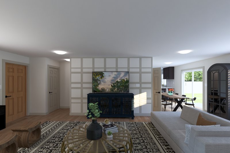 House Design - Interior - Family Room 2 for Traditional House Plan #1060-385 - 3 bed, 2.5 bath