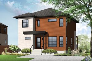 Contemporary Exterior - Front Elevation Plan #23-2583