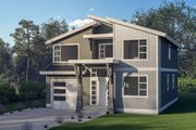 Contemporary Style House Plan - 4 Beds 2.5 Baths 2059 Sq/Ft Plan #1100-55 