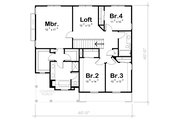 Bungalow Style House Plan - 4 Beds 3 Baths 2308 Sq/Ft Plan #20-1846 
