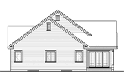 Country Style House Plan - 3 Beds 1 Baths 1507 Sq/Ft Plan #23-2529 